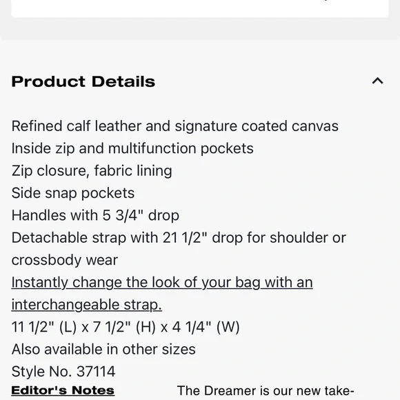 Coach Chelsea Champlain Dreamer Bag with tattoo design beautiful - Picture 16 of 16